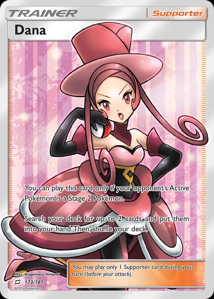 Team Up Dana card front, 173/181