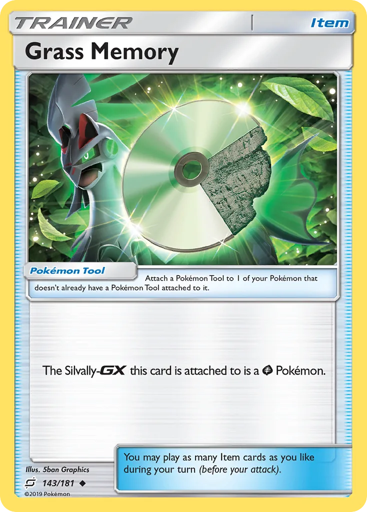Team Up Grass Memory card front, 143/181