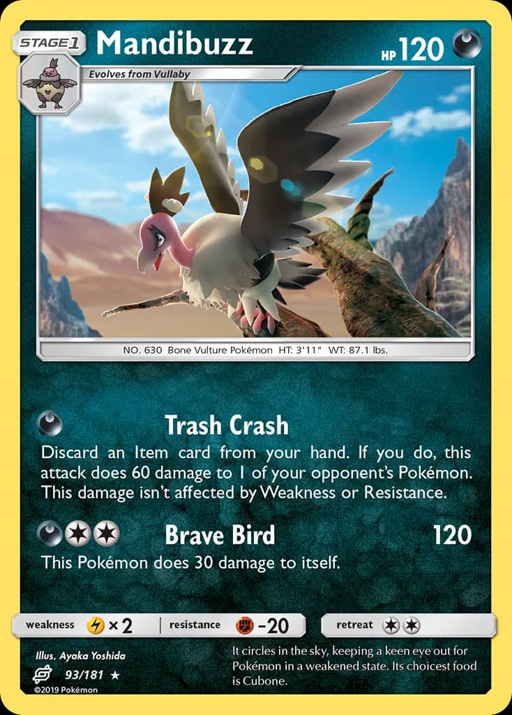 Team Up Mandibuzz card front, 93/181