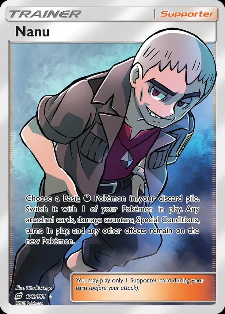 Team Up Nanu card front, 179/181
