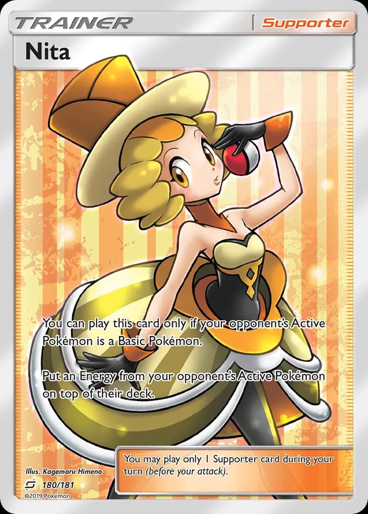 Team Up Nita card front, 180/181