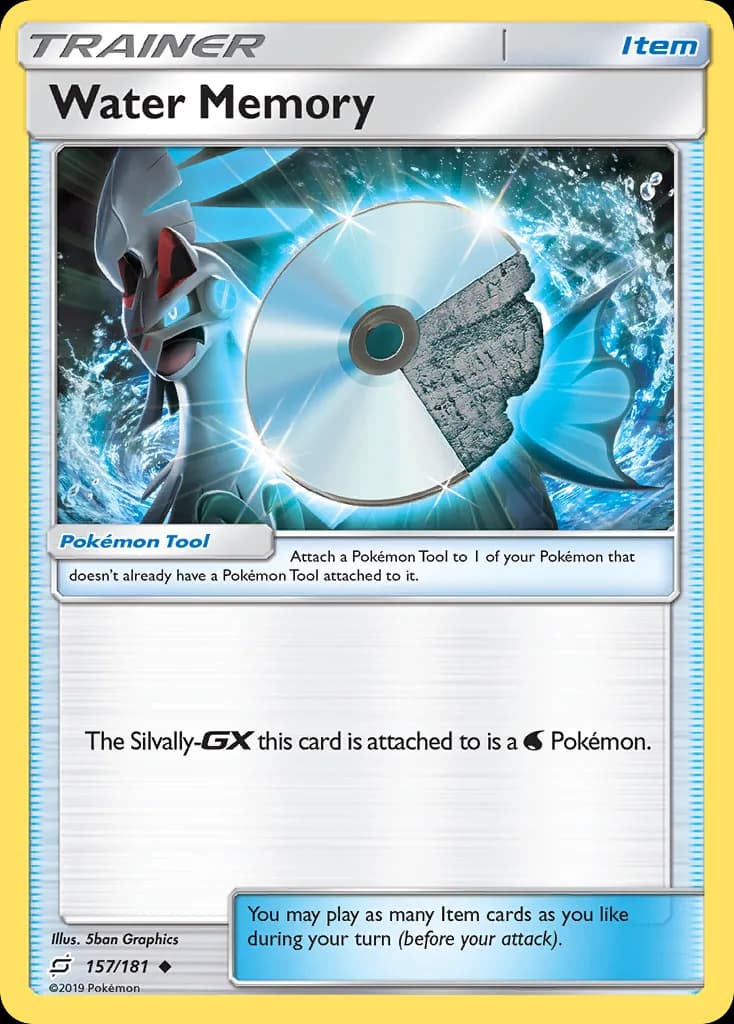 Team Up Water Memory card front, 157/181