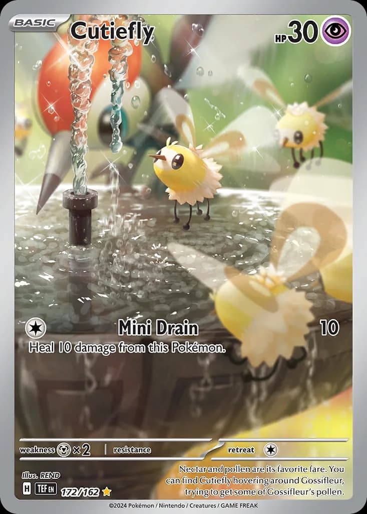 Temporal Forces Cutiefly card front, 172/162