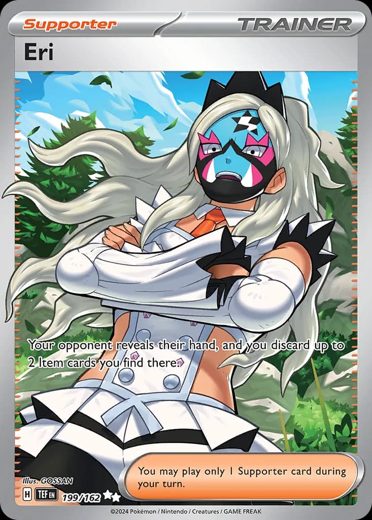 Temporal Forces Eri card front, 199/162