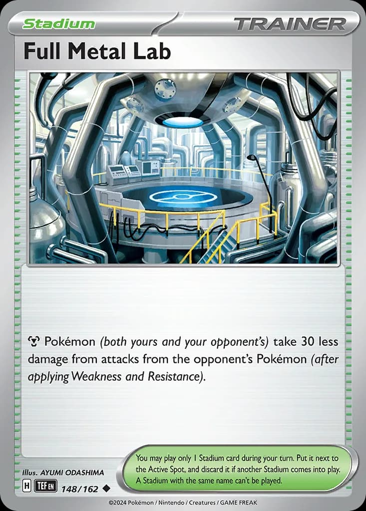 Temporal Forces Full Metal Lab card front, 148/162