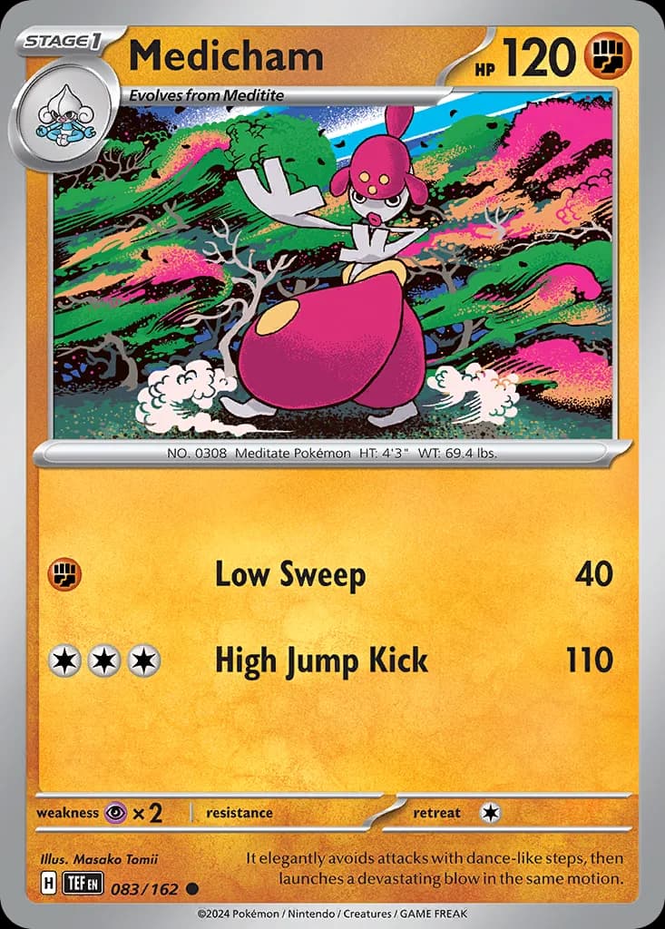 Temporal Forces Medicham card front, 83/162