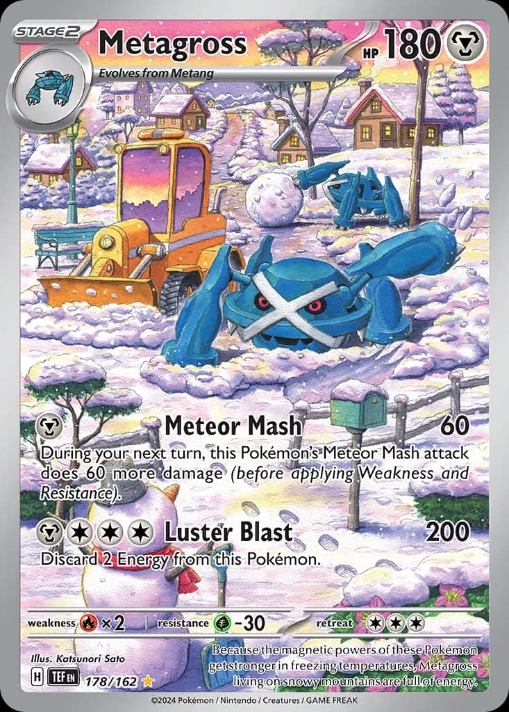Metagross card front, Temporal Forces 178/162
