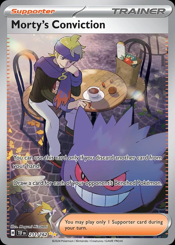 Temporal Forces Morty's Conviction card front, 211/162