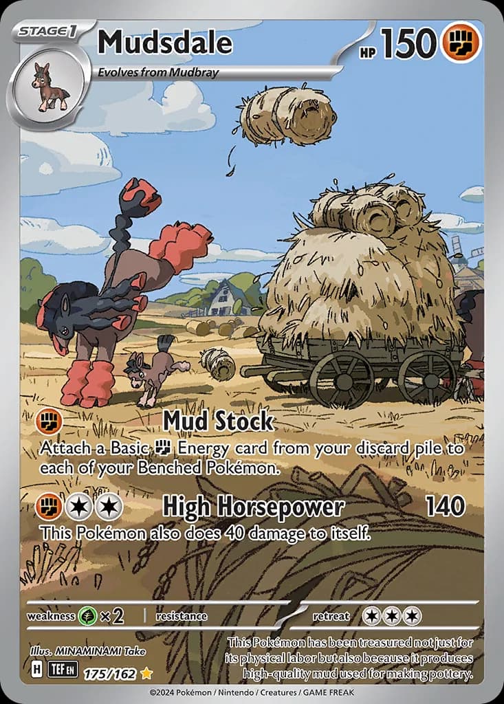 Temporal Forces Mudsdale card front, 175/162