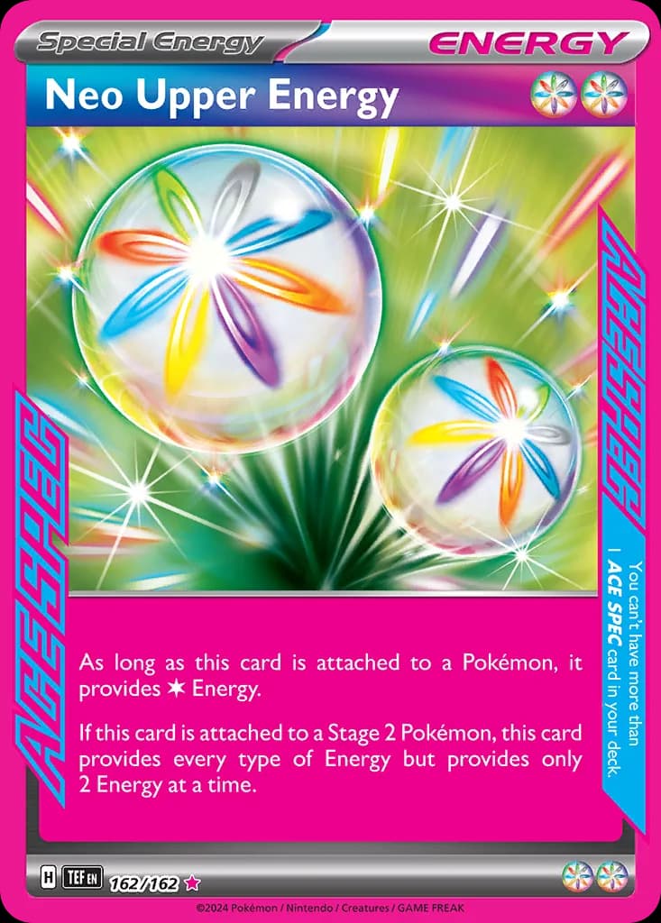 Temporal Forces Neo Upper Energy card front, 162/162