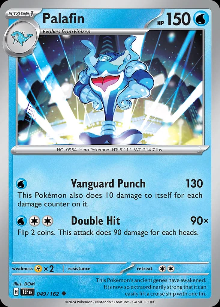 Temporal Forces Palafin card front, 49/162