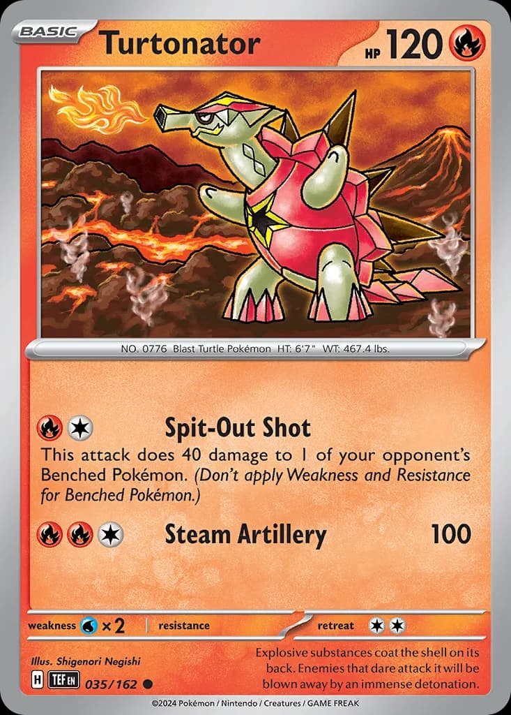 Temporal Forces Turtonator card front, 35/162
