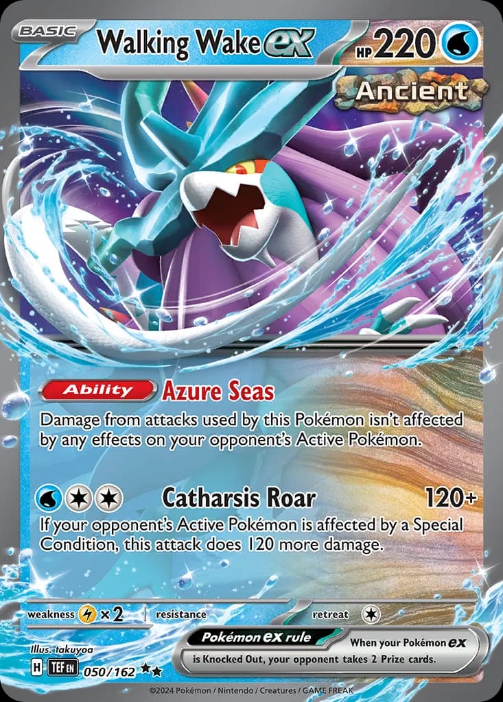 Temporal Forces Walking Wake ex card front, 50/162