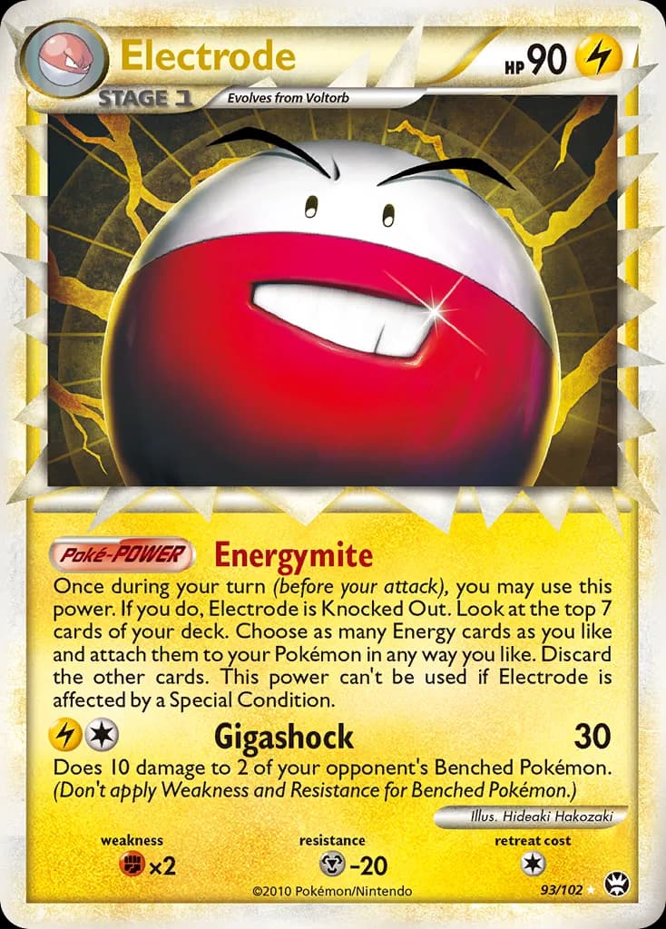 Triumphant Electrode card front, 93/102