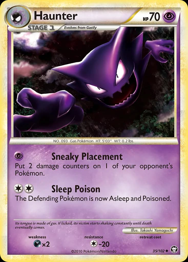 Triumphant Haunter card front, 35/102