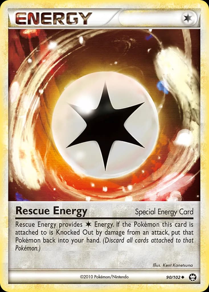 Triumphant Rescue Energy card front, 90/102
