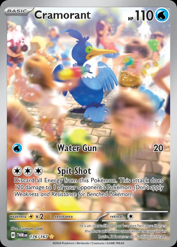 Twilight Masquerade Cramorant card front, 176/167