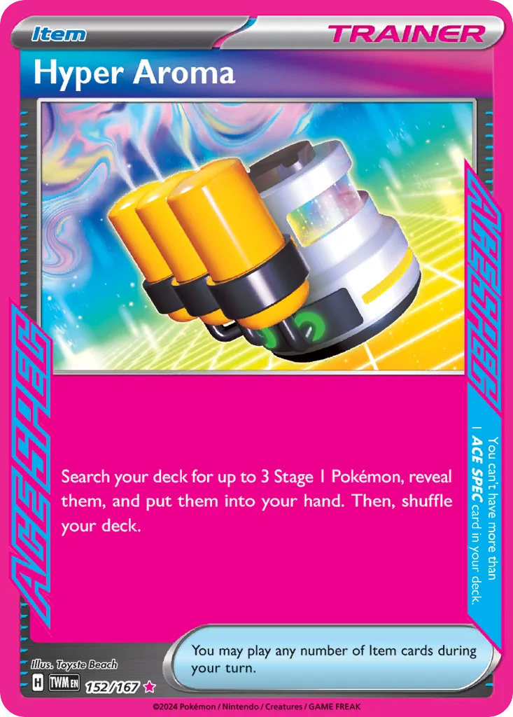Twilight Masquerade Hyper Aroma card front, 152/167