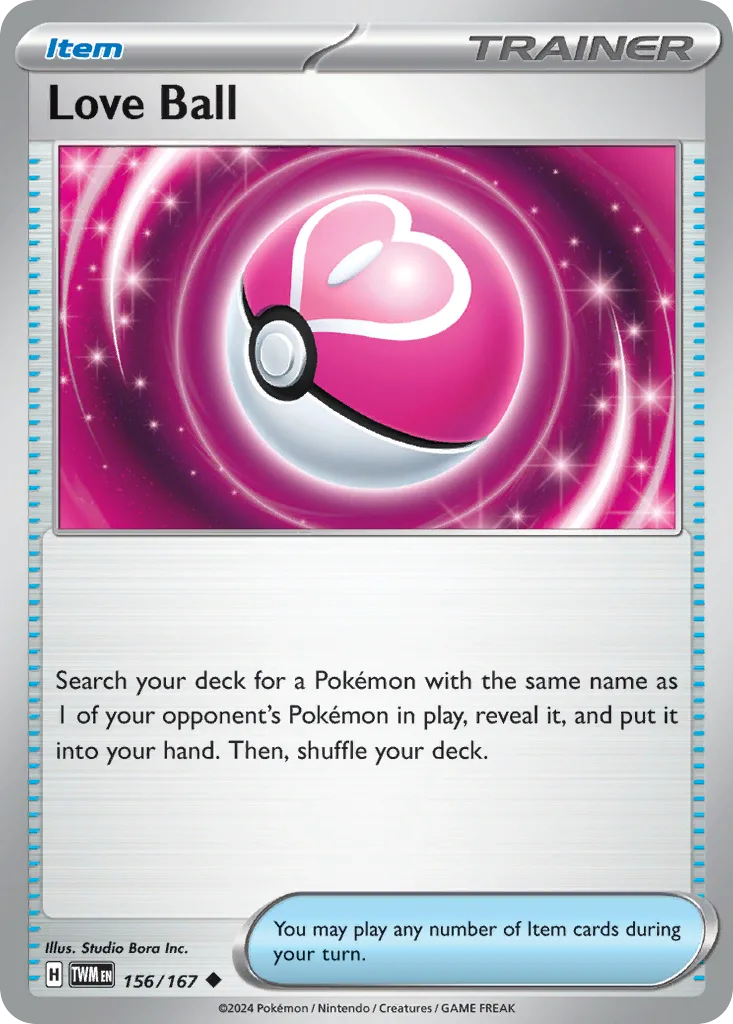 Twilight Masquerade Love Ball card front, 156/167
