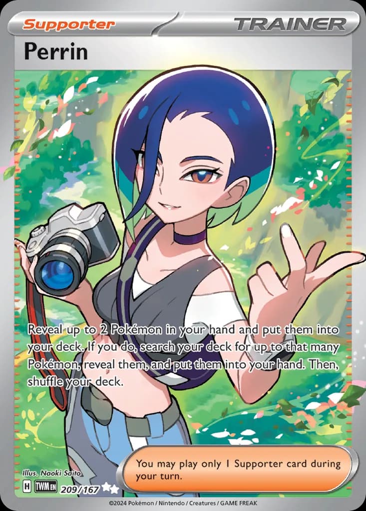 Twilight Masquerade Perrin card front, 209/167