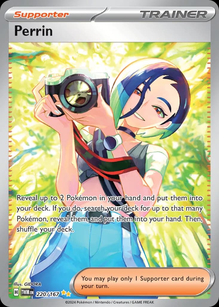 Twilight Masquerade Perrin card front, 220/167