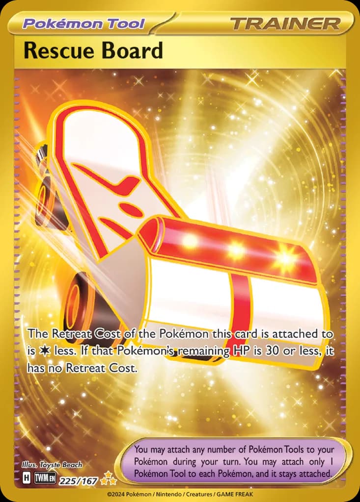 Twilight Masquerade Rescue Board card front, 225/167