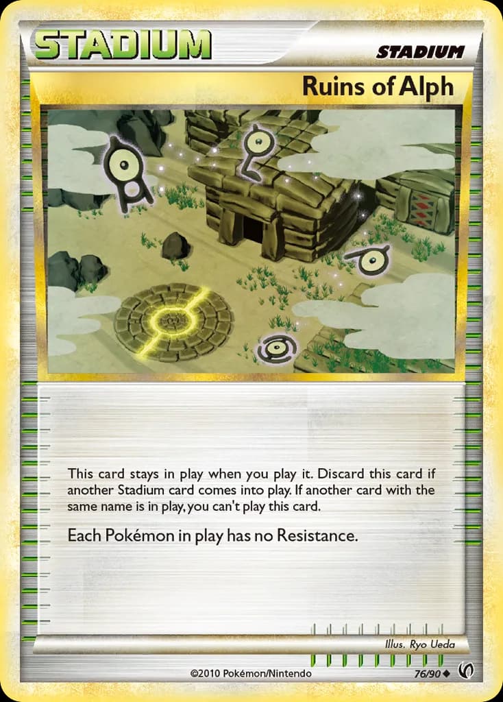 Undaunted Ruins of Alph card front, 76/90