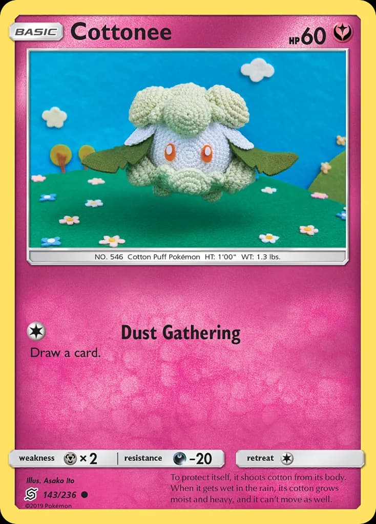 Unified Minds Cottonee card front, 143/236