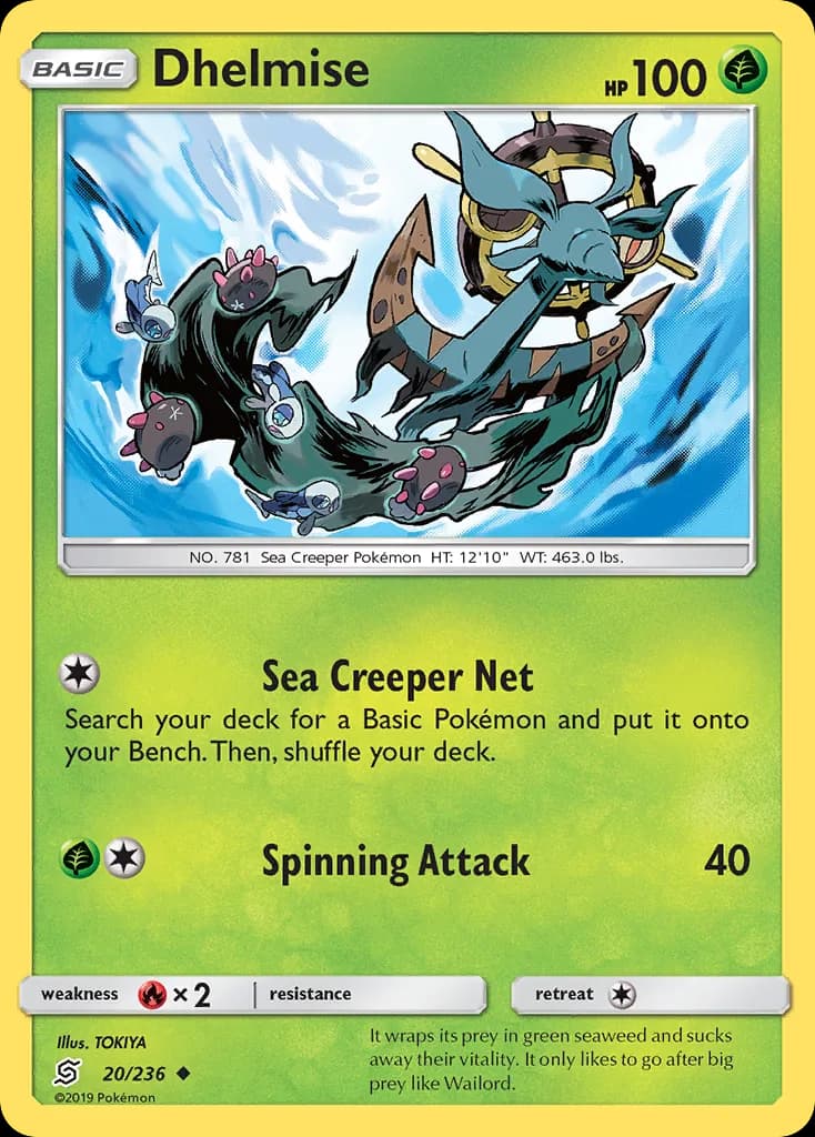 Unified Minds Dhelmise card front, 20/236