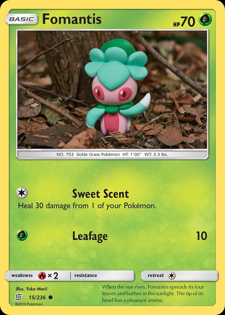Unified Minds Fomantis card front, 15/236