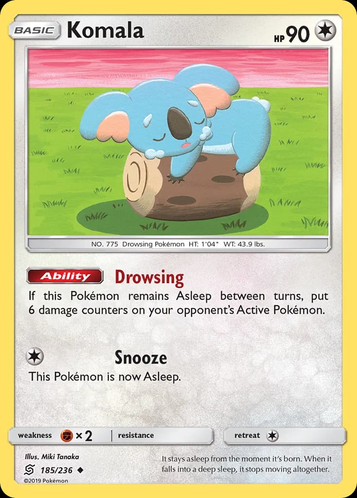 Unified Minds Komala card front, 185/236