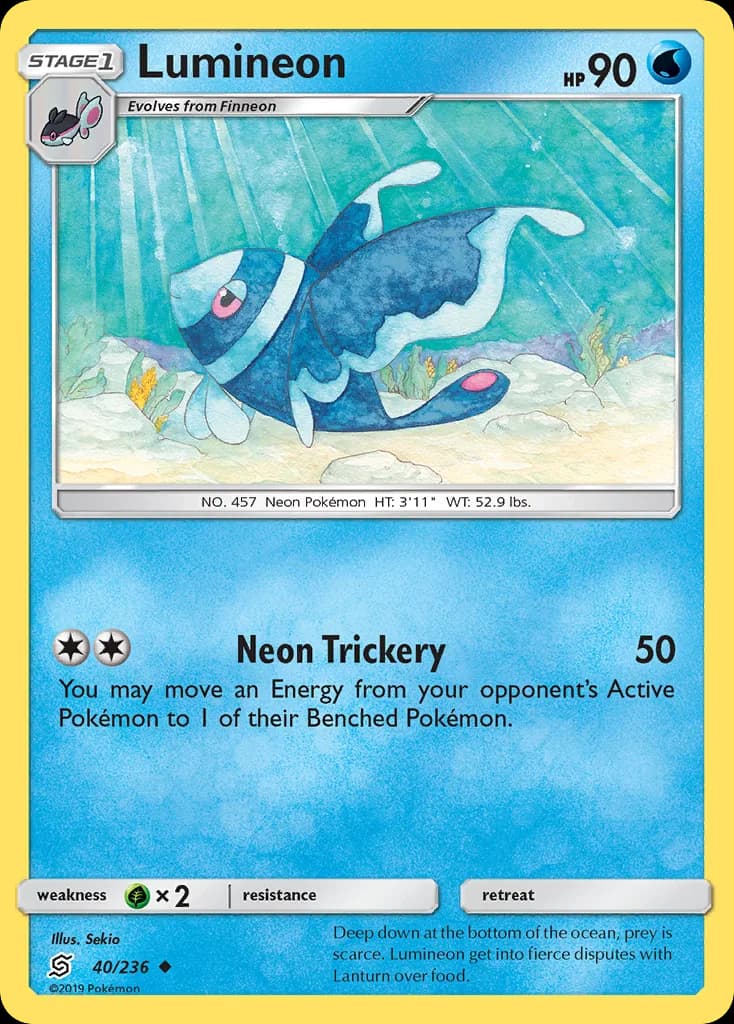 Unified Minds Lumineon card front, 40/236