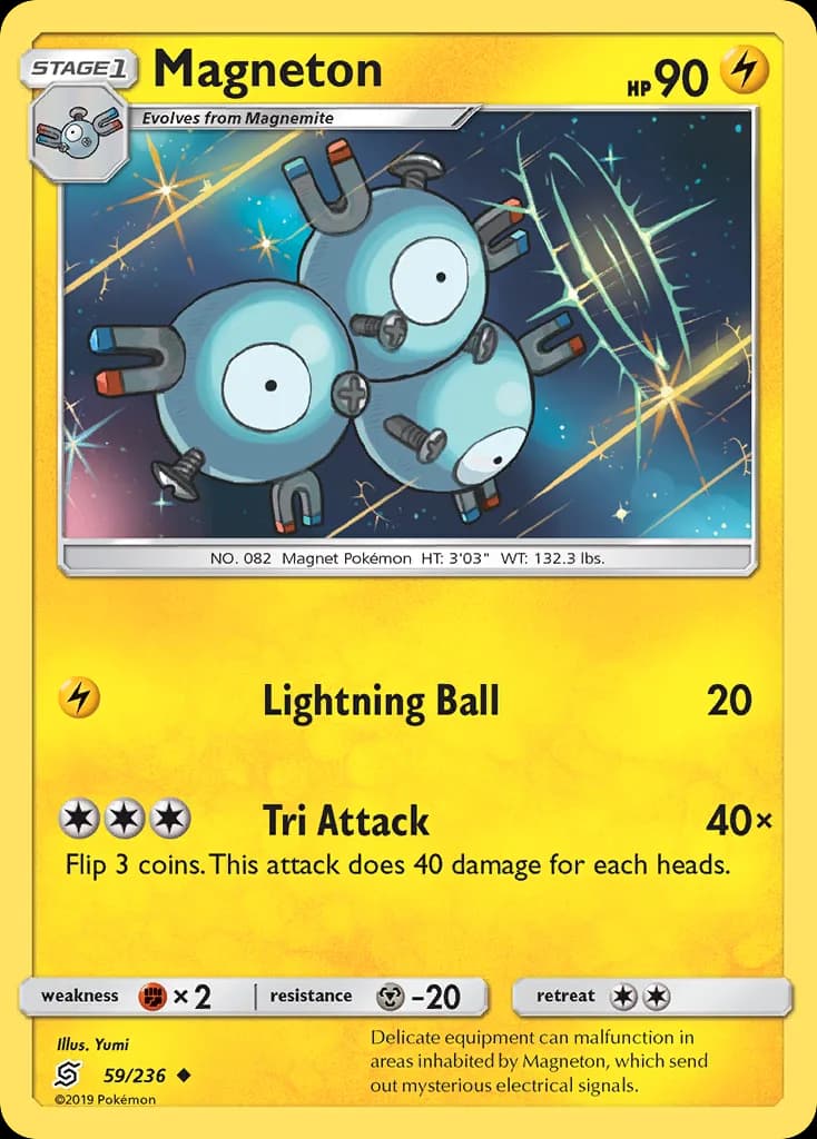 Unified Minds Magneton card front, 59/236