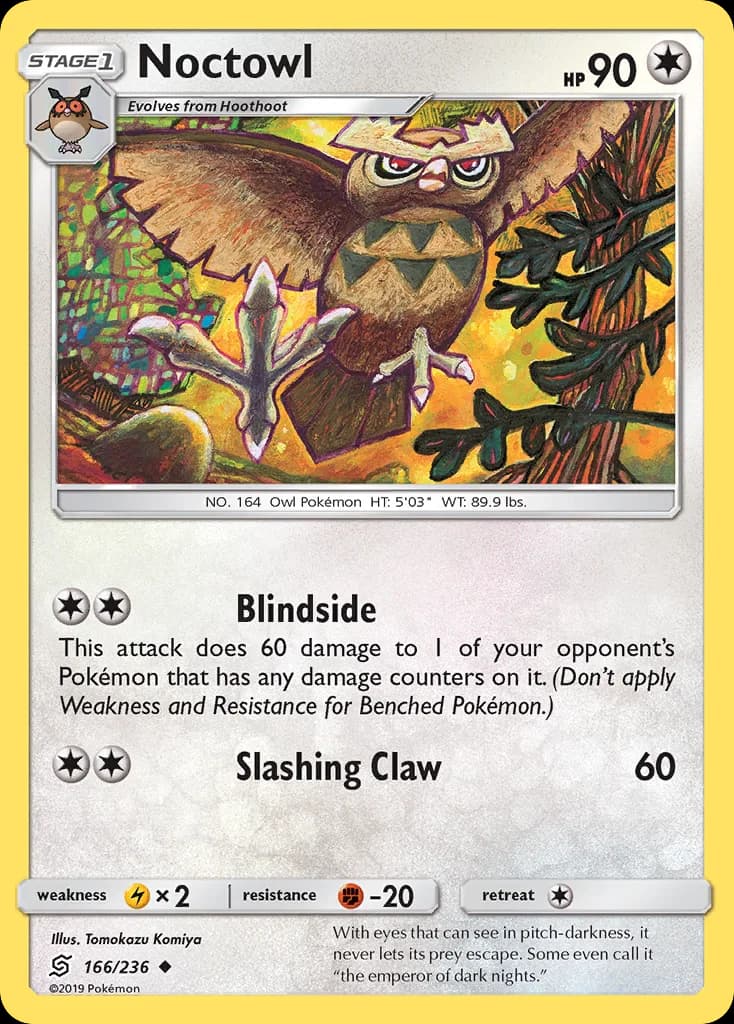 Unified Minds Noctowl card front, 166/236