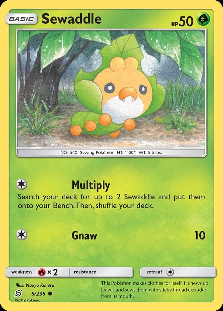 Unified Minds Sewaddle card front, 6/236