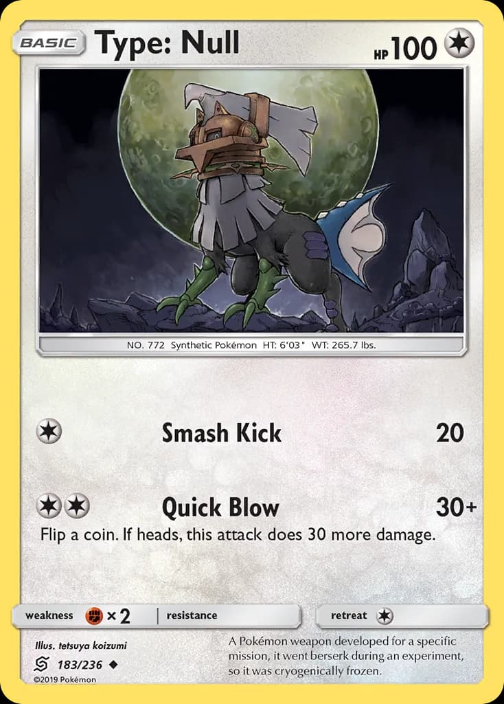 Unified Minds Type: Null card front, 183/236