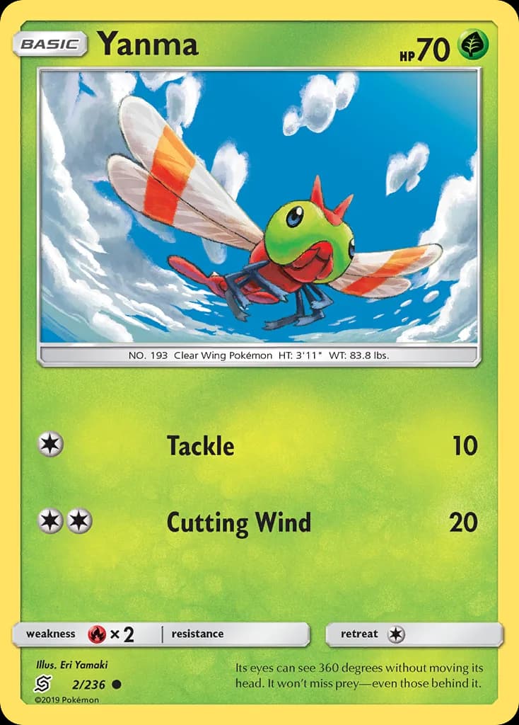 Unified Minds Yanma card front, 2/236