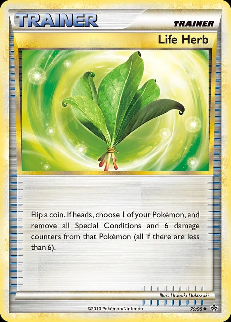 Unleashed Life Herb card front, 79/95