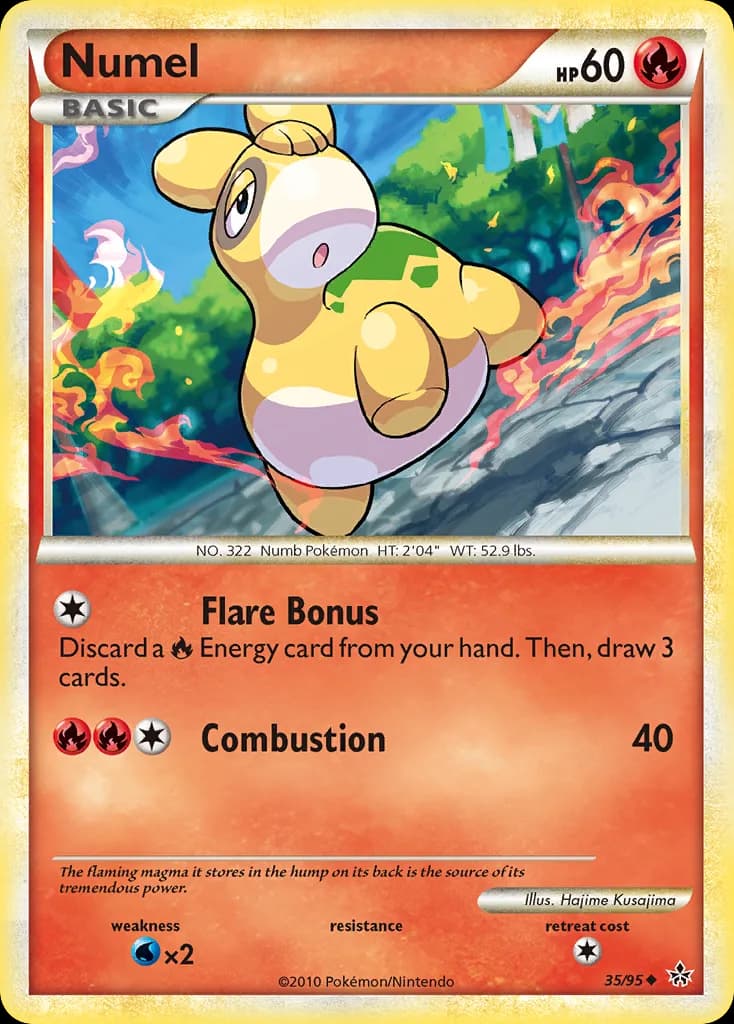 Unleashed Numel card front, 35/95