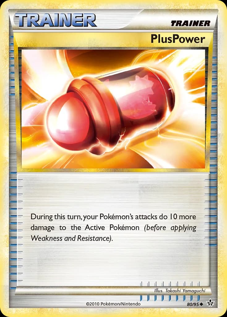 Unleashed PlusPower card front, 80/95