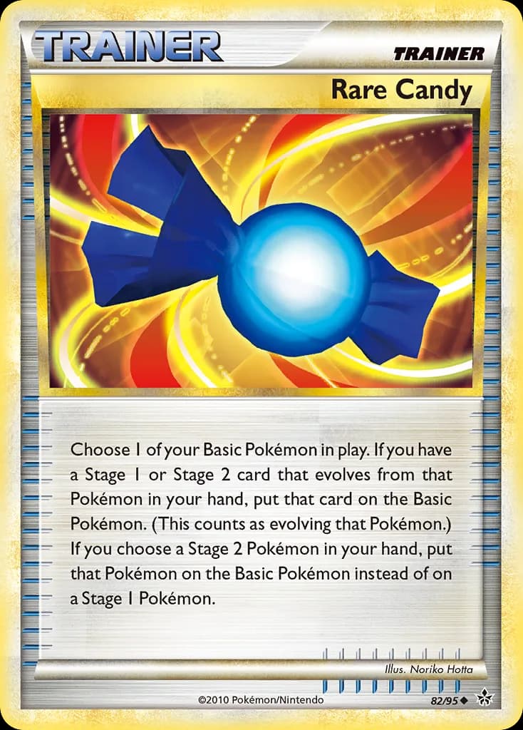 Unleashed Rare Candy card front, 82/95