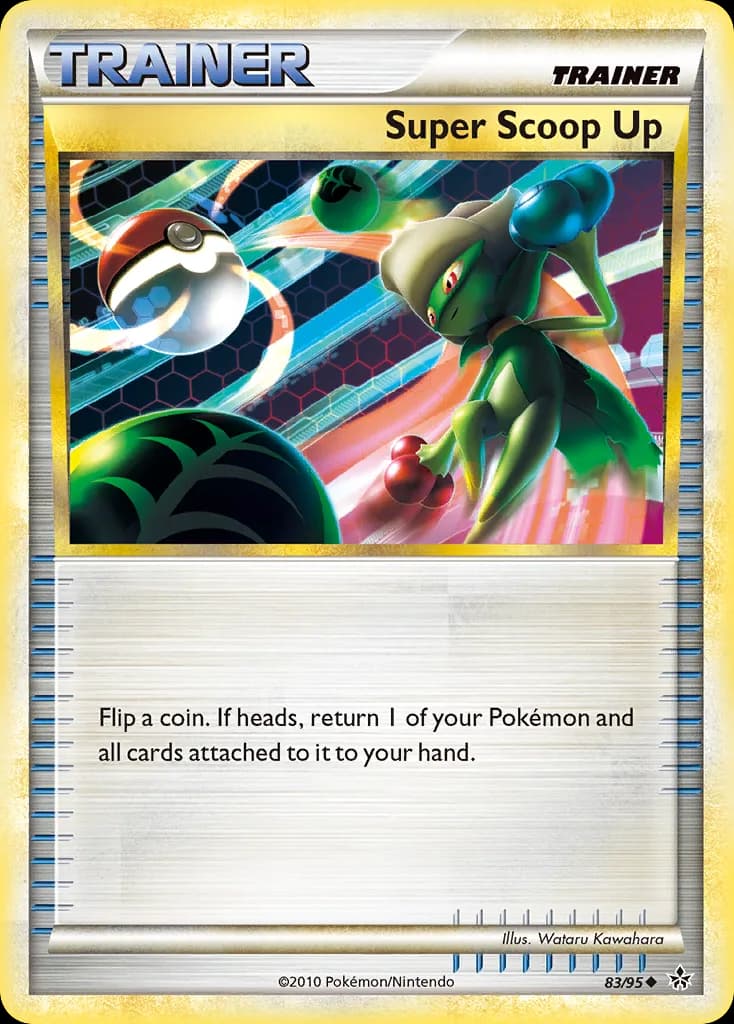 Unleashed Super Scoop Up card front, 83/95
