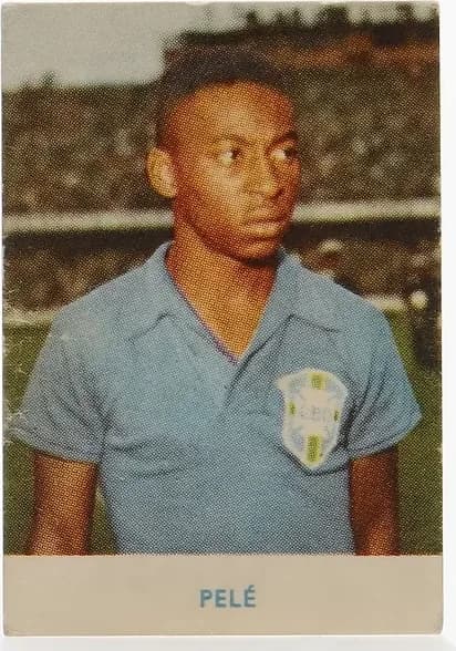 1958 Alifabolaget Pele card front