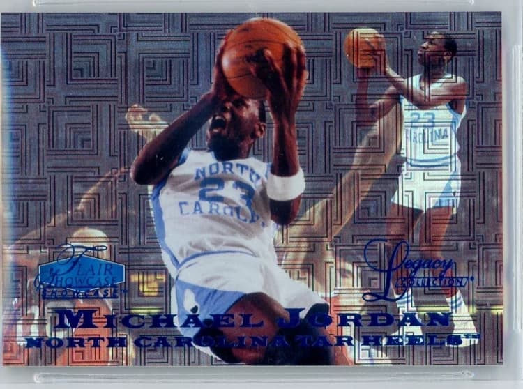 2012-13 Fleer Retro 97-98 Flair Showcase Legacy Row 0 Michael Jordan card front
