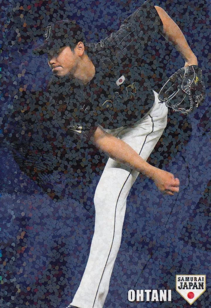 2016 Calbee Samurai Japan Shohei Ohtani card front