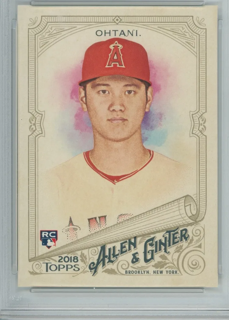 2018 Topps Allen & Ginter Shohei Ohtani #100 card front
