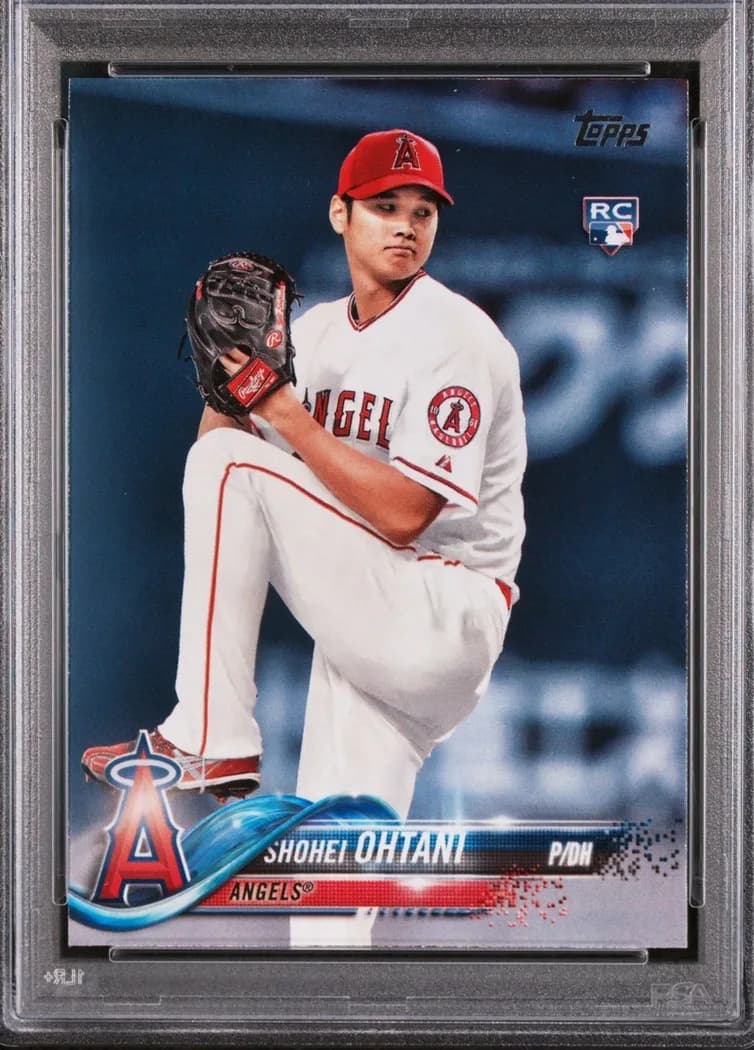 2018 Topps Shohei Ohtani #700 card front