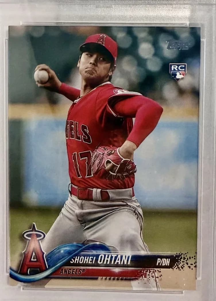 2018 Topps Update Series Shohei Ohtani #US1 card front