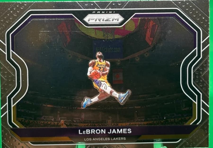 2020-21 Panini Prizm LeBron James #1 card front