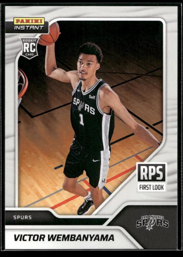2023-24 Panini Instant RPS First Look Victor Wembanyama #RPS-1 card front